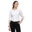 Blue Ronin White Shirt Women – 3/4 Sleeve Cotton Formal Shirt