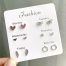 silver earrings small – Fashion Frill CZ heart stud earrings for women